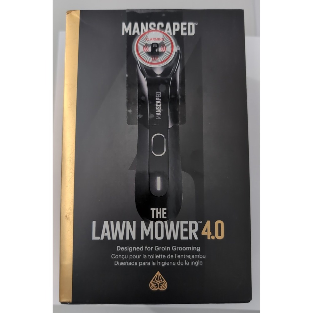 Manscaped The Lawn Mower 4.0 Electric Groin and Body Trimmer Black MAN-TR4-01
